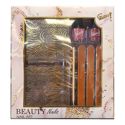 Caja de regalo - Kit de uñas de belleza