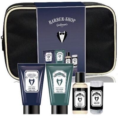 BARBERSHOP - Borsa da toilette per barba e manicure da barbiere