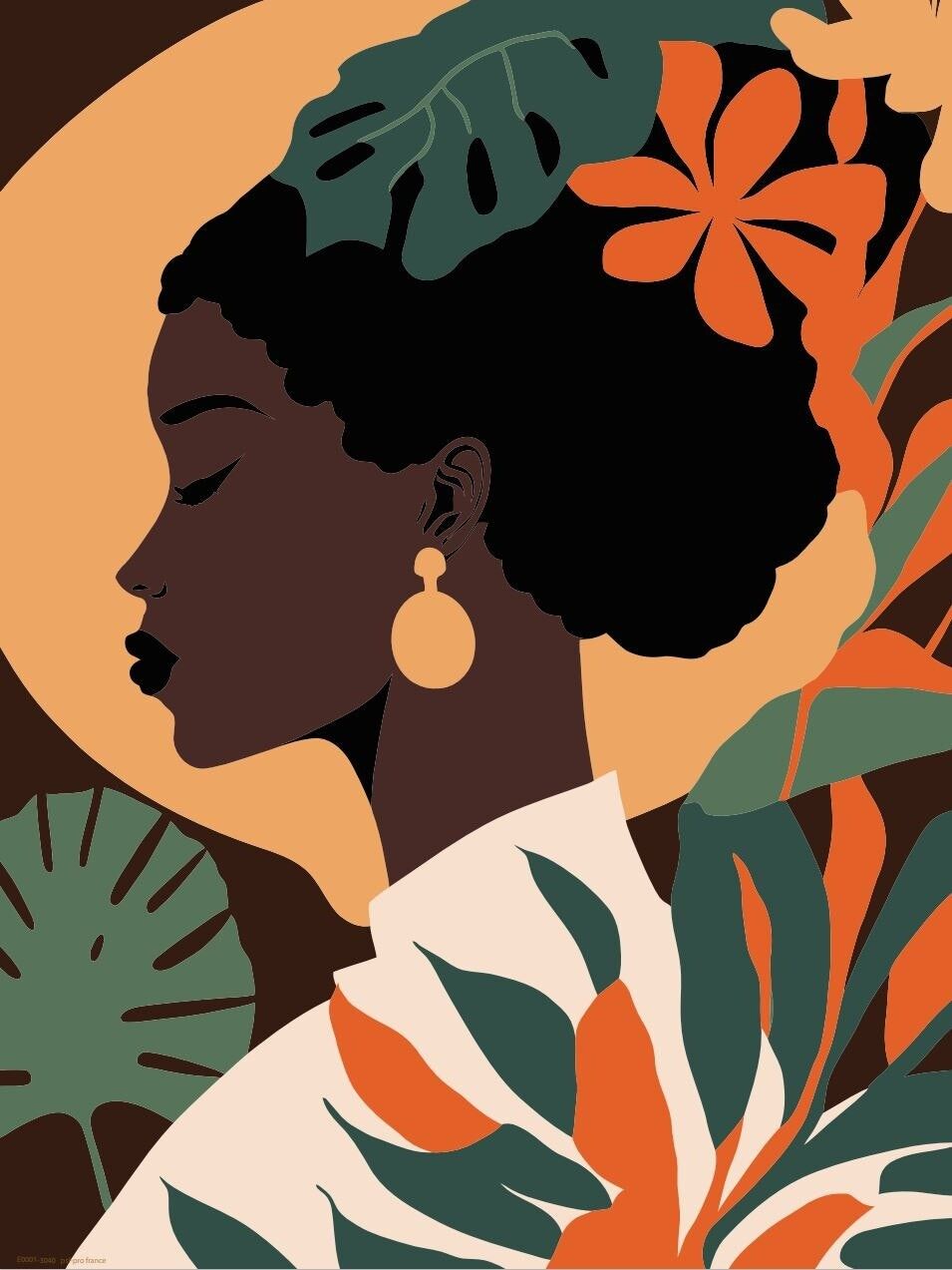 Edizione decorativa 30 cm x 40 cm: Amina