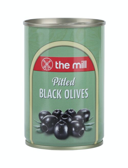 The Mill entkernte Schwarze Oliven 300 g Dose