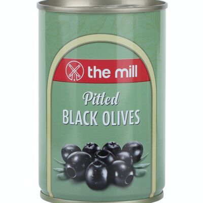 The Mill Olive Nere Denocciolate Latta 300g