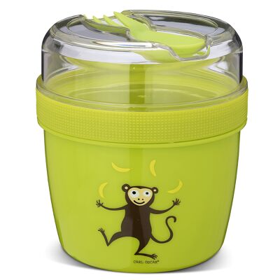 N'ice Cup - L, Kids, Lunch box with cooling disc - Lime
