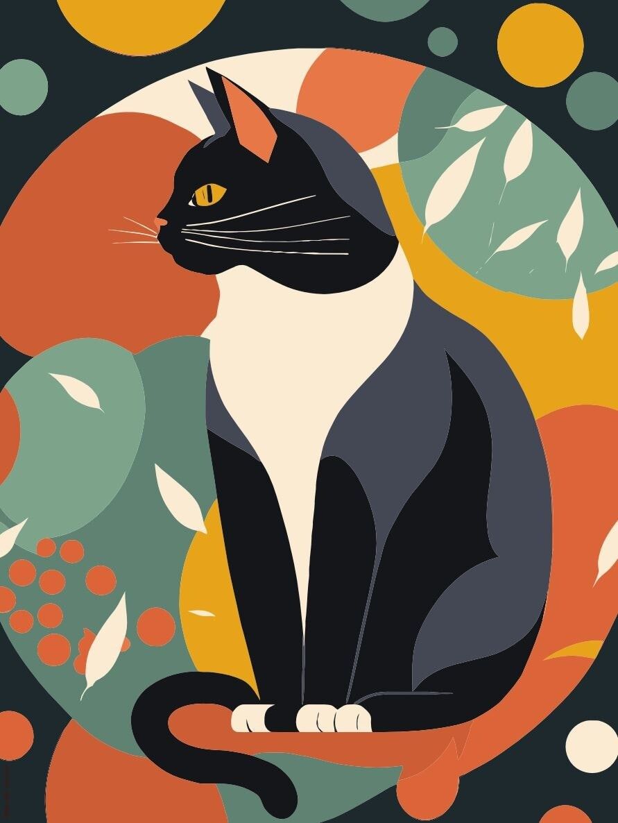 Edizione decorativa 30 cm 40 cm: Cat