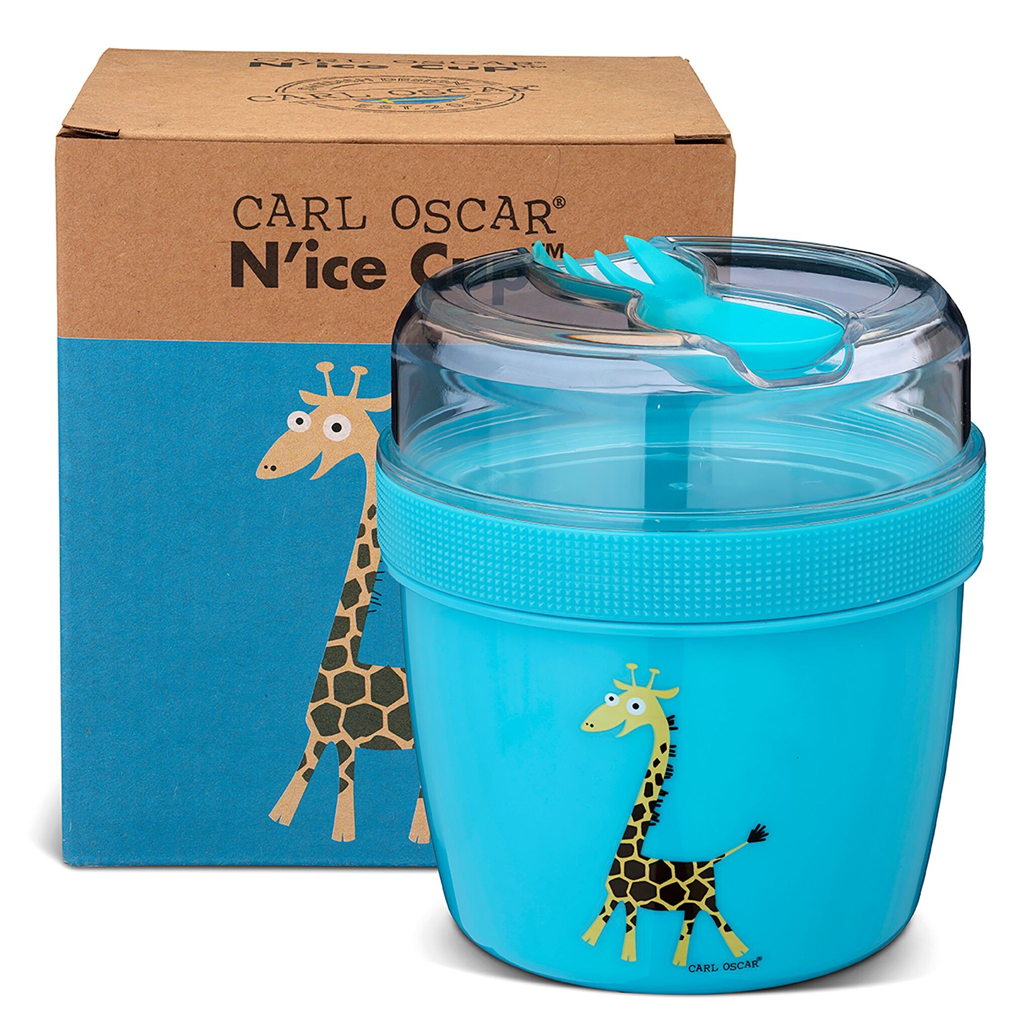 N'ice Cup - L, Bambini, Lunch box con disco refrigerante - Turchese