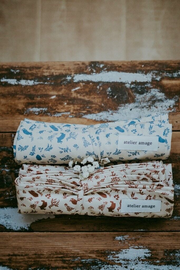 Tapis nomade “petit amour”