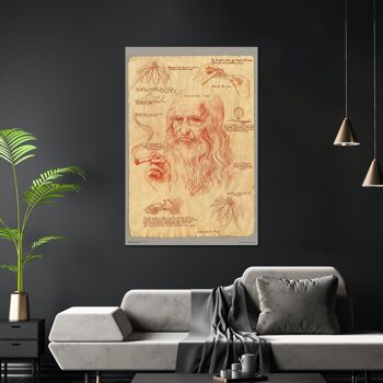 Leonardo Smoking Pot Affiche 91,5 x 61 cm 3