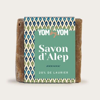 Savon d’Alep 20% de laurier • Le traditionnel • 200g