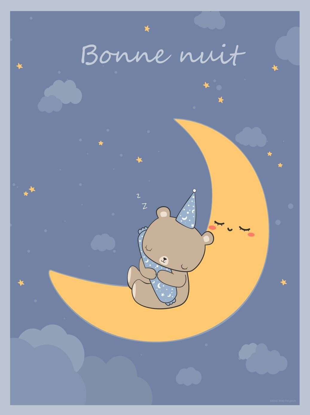 Edizione decorativa 30 cm x 40 cm: Buona notte