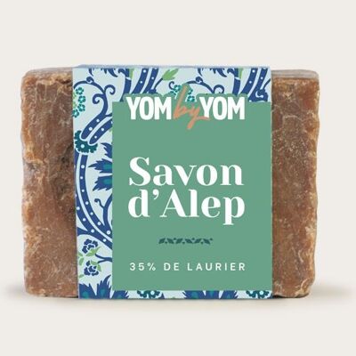 Savon d’Alep 35% de laurier • Le rare • 200g