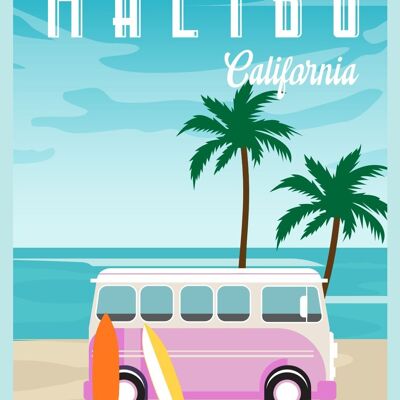 Deko-Ausgabe: Malibu-Kalifornien