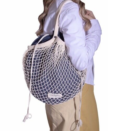 NEUE Netztasche-LKnude Vintage Indigo