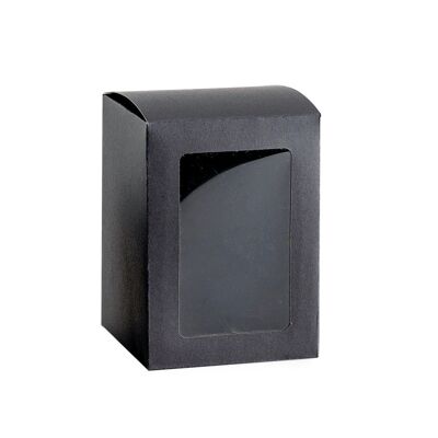Caja rectangular negra