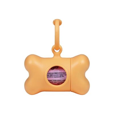 Bon Ton Nano - Dispensador de bolsas higiénicas - Naranja clásico