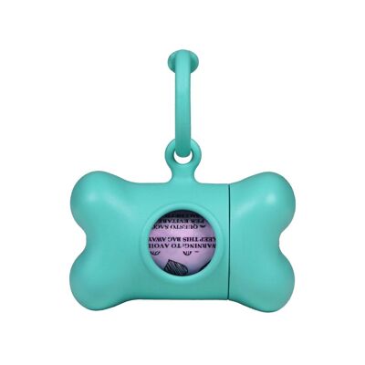 Bon Ton Nano - Dispenser di sacchettini igienici - Classic acquamare