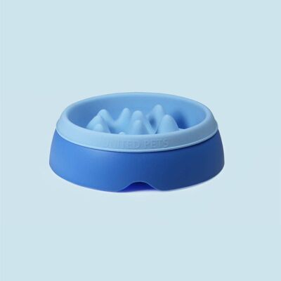2 in 1 design bowl: anti-gulp and normal