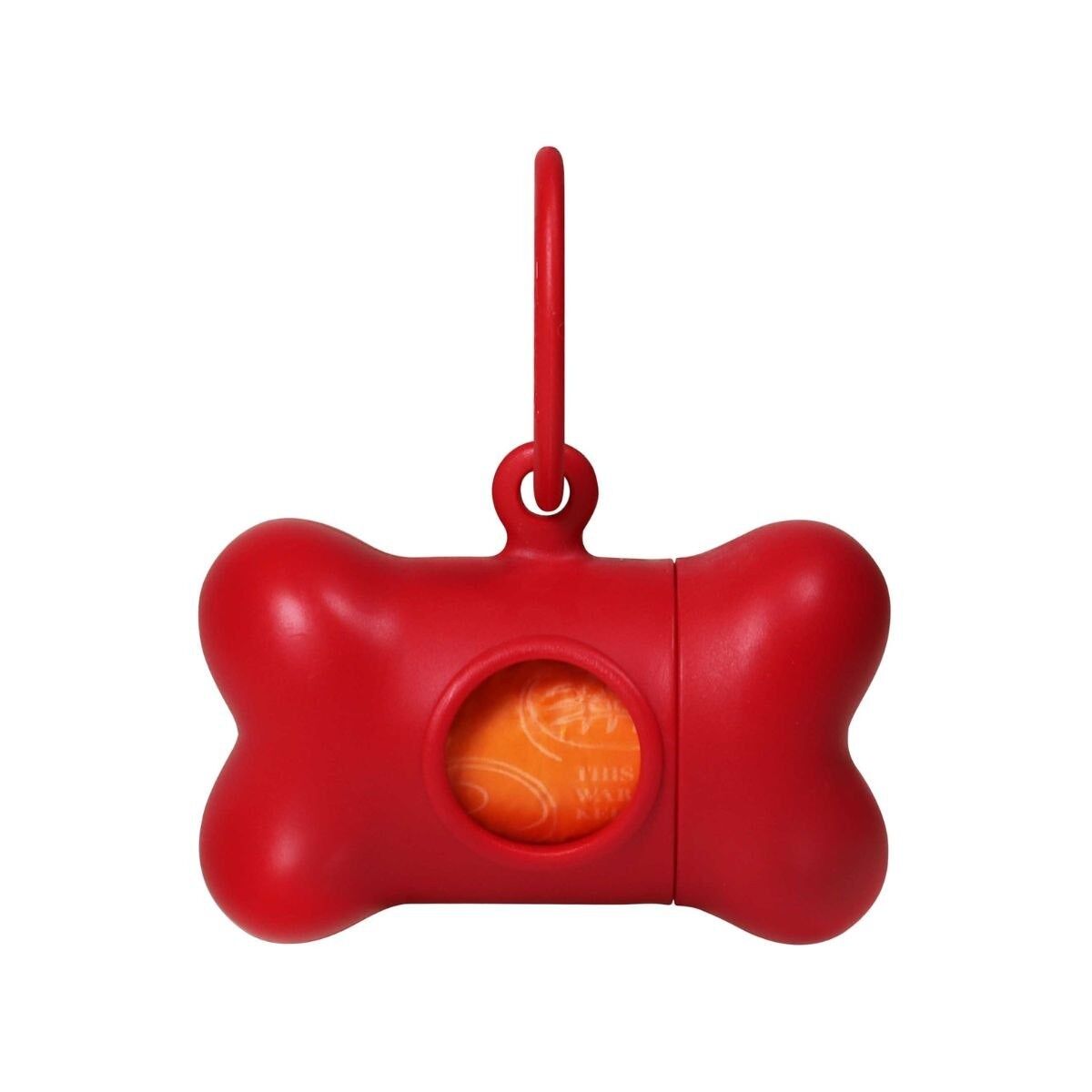 Bon Ton - Dispenser di sacchettini igienici eco-friendly rosso