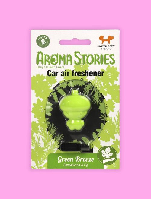 Profumatori per auto in 3 fragranze - adatti ai pet Green Breeze