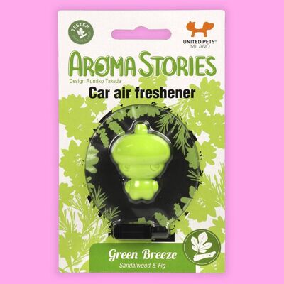 Ambientadores de coche en 3 fragancias - adecuados para mascotas Green Breeze