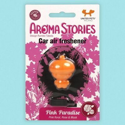 Car air fresheners in 3 fragrances - pet friendly Pink Paradise