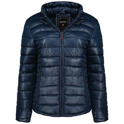 Leichter Damenparka ohne Kapuze ADA BASIC NAVY LADY MCK 096 BS2