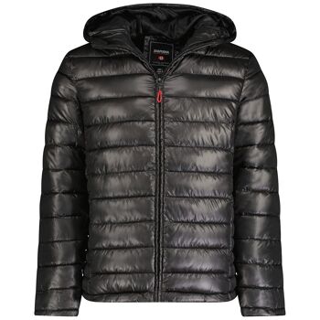 Doudoune Légère Homme Avec Poches Sur Les Cotés CALCUTTA HOOD BLACK  MEN 096 MCK BS 1