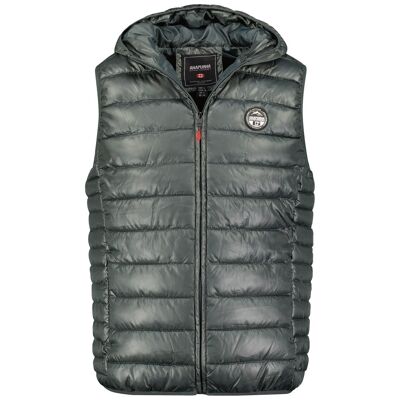 Plumífero Ligero De Hombre Con Capucha CALCUTTA VEST HOOD DARK GREY MEN 096 MCK BS