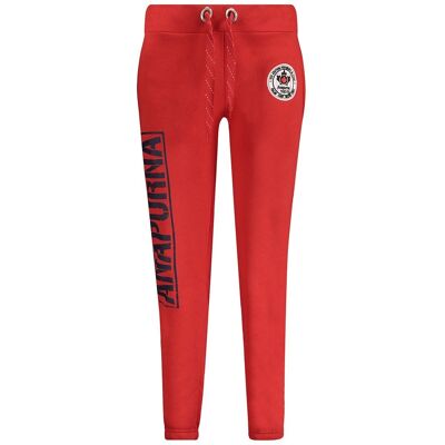 Women's Jogging Pants MASHANA RED LADY 100 MCK