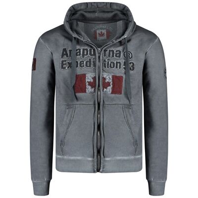 Herren-Hoodie GIMDANA D-GREY MEN 100 MCK