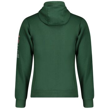 Sweat À Capuche Homme GYMANA FOREST GREEN MEN 100 MCK 3