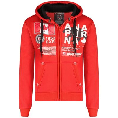 Herren-Hoodie GASADANA RED MEN 100 MCK