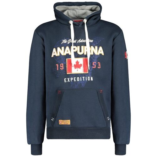 Sweat À Capuche Homme GUITRANA NAVY MEN 100 MCK