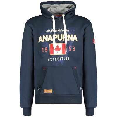 Sudadera Hombre GUITRANA NAVY MEN 100 MCK