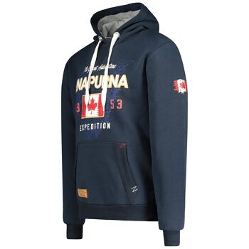 Sweat À Capuche Homme GUITRANA NAVY MEN 100 MCK 4