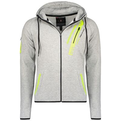 Sweat À Capuche Homme GUNTANA B-GREY  MEN 100 MCK