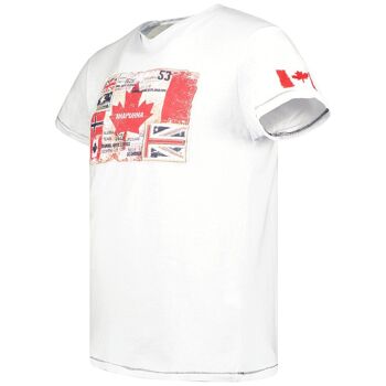 T-Shirt Homme Manches Courtes JPANA WHITE SS MEN 100 MCK 4