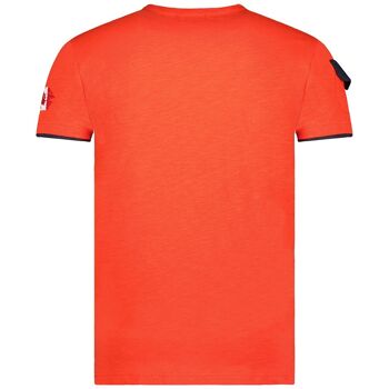 T-Shirt Homme Manches Courtes Col V JIPIKANA RED SS MEN 100 MCK 3