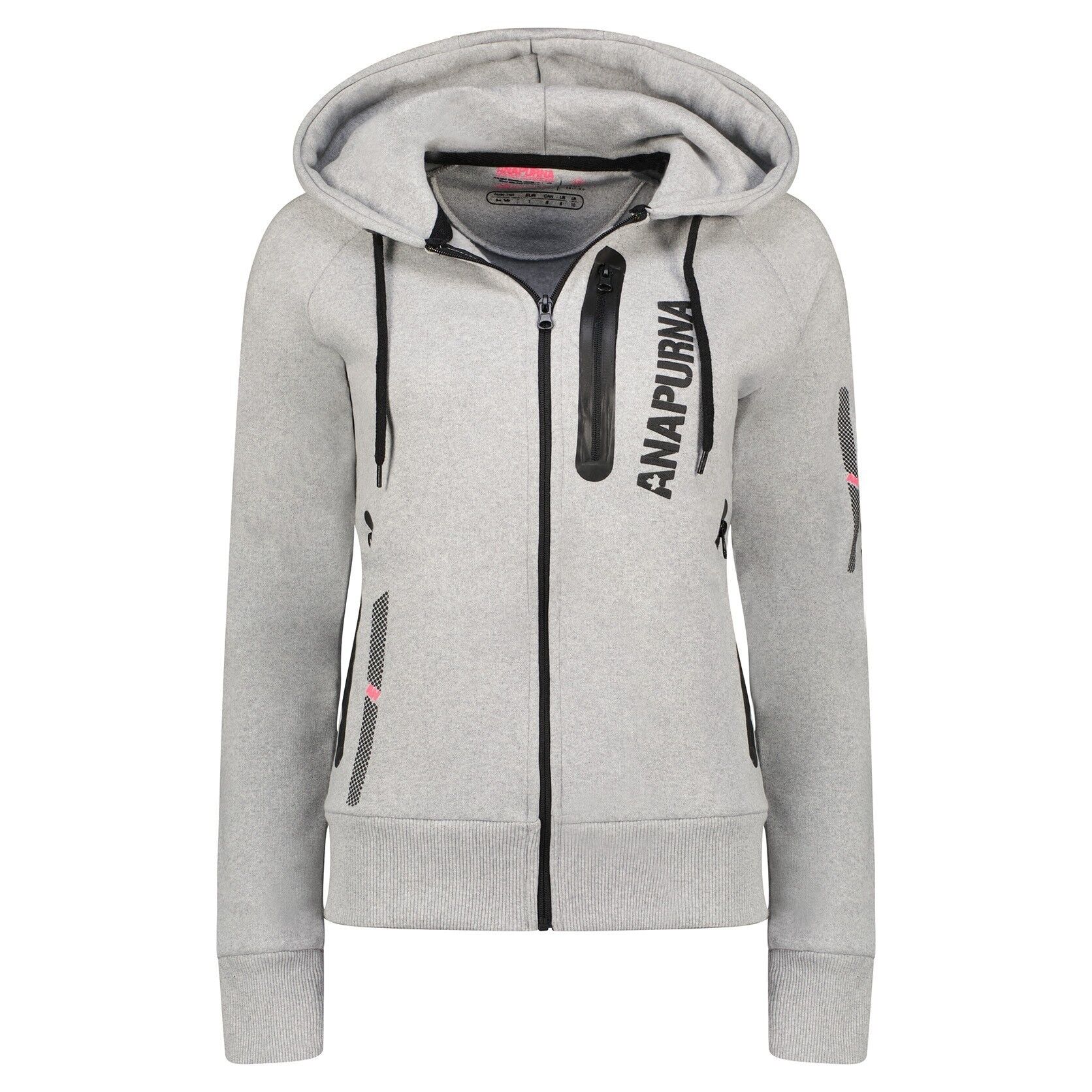 Women's Hoodie FABIANA GRAY LADY 100 MCK