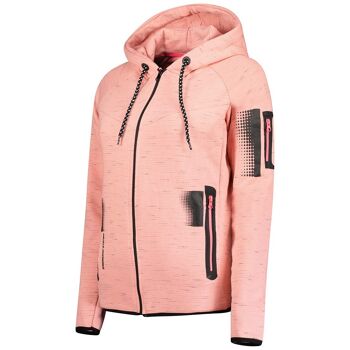 Sweat A Capuche Femme FANATICANA PINK LADY 100 MCK 4