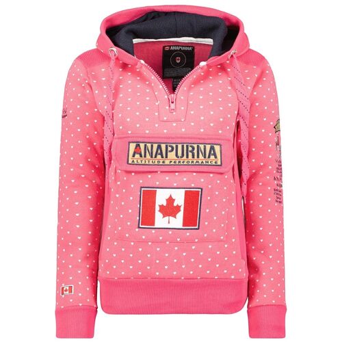 Sweat A Capuche Femme GYMCOEURANA PINK LADY 100 MCK