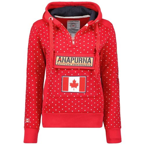 Sweat A Capuche Femme GYMCOEURANA RED LADY 100 MCK