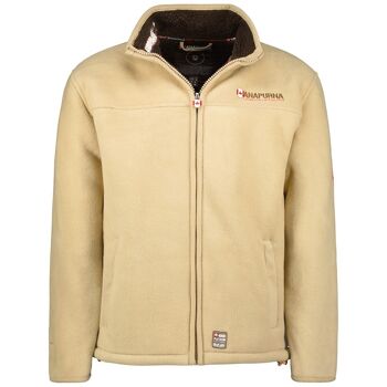 Veste Polaire Homme UGANDA BEIGE MEN 007 MCK 1