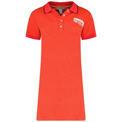 Robe Polo Femme KARETEAK SS RED LADY 100