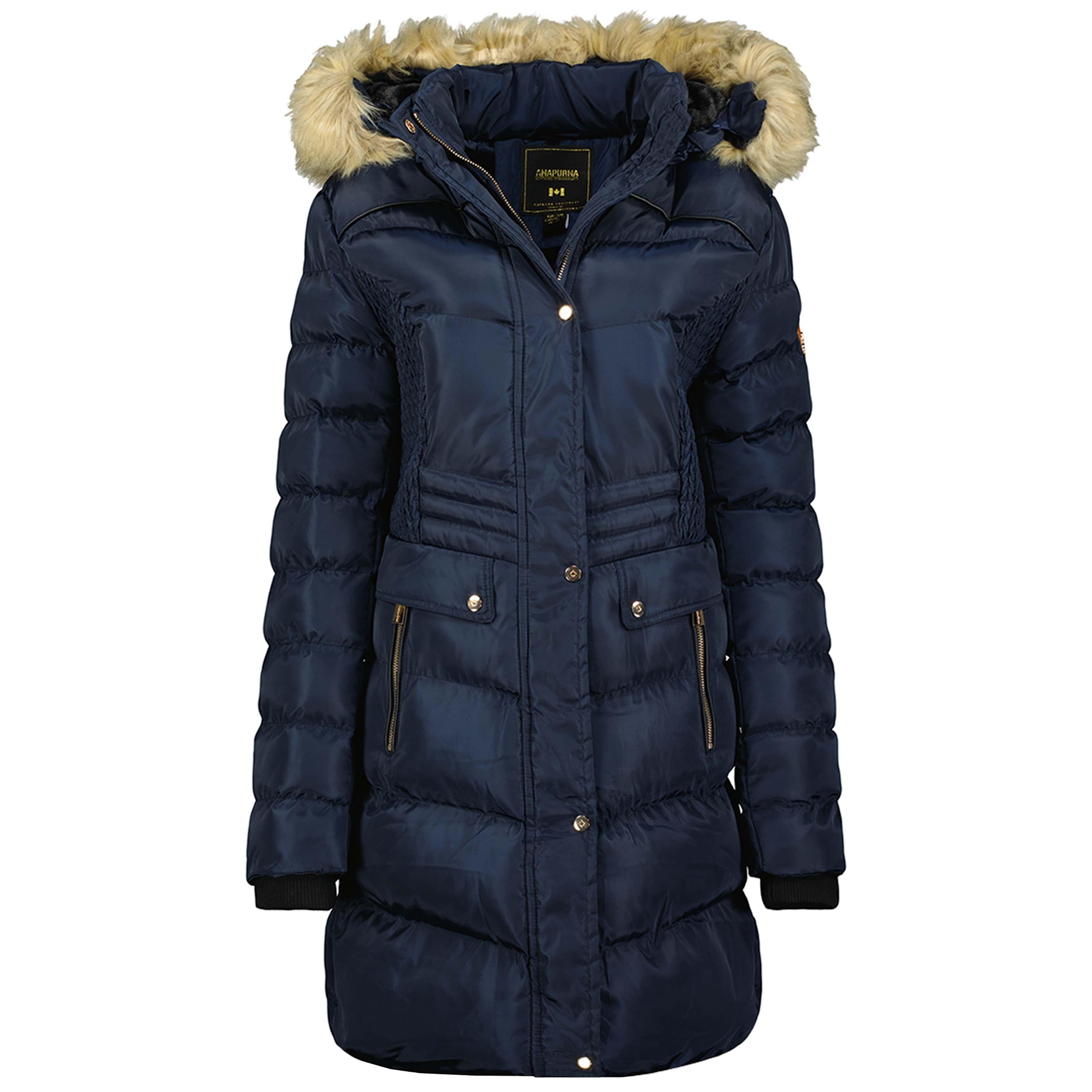 Women's Long Parka ANADONNA NAVY LADY 054 MCK