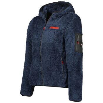 Polaire Femme A Capuche ULEBANA NAVY LADY 090 MCK BS 3