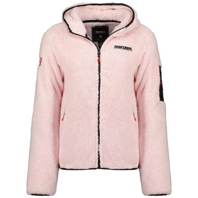 Forro polar con capucha para mujer ULEBANA PINK LADY 090 MCK BS