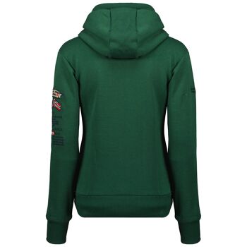 Sweat A Capuche Femme GYMANA FOREST GREEN LADY 100 MCK 3