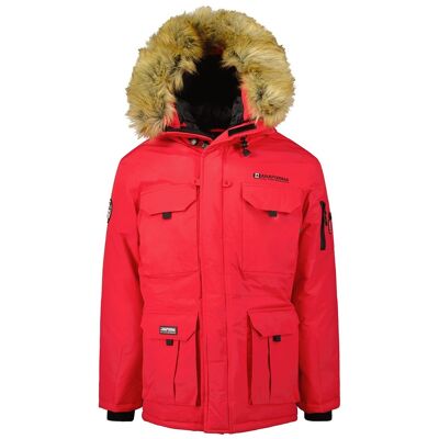 Parka de Hombre ALGOSANA ROJA MEN 005