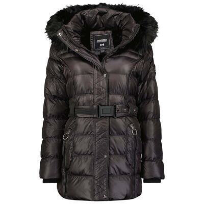 Women's down jacket AIMERAUDANA BLACK MCK LADY 070