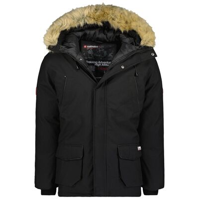 Men's parka CLAUDANA BLACK MEN 068 MCK