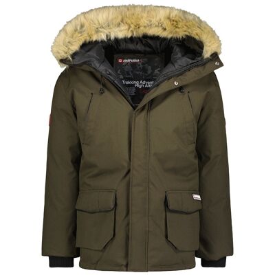 Men's parka CLAUDANA KAKI MEN 068 MCK